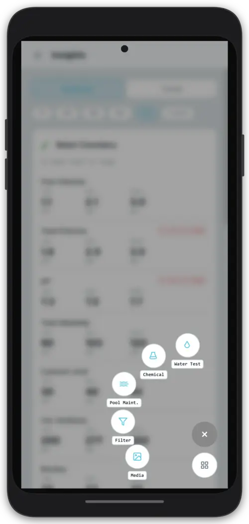 FlowBeacon's Quick Add radial menu